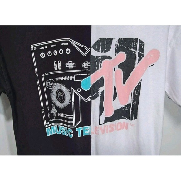 MTV Short Sleeve Tee Junior Size XS - Picture 2 of 4